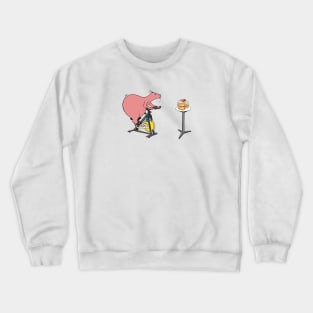 Exercise and Diet Crewneck Sweatshirt